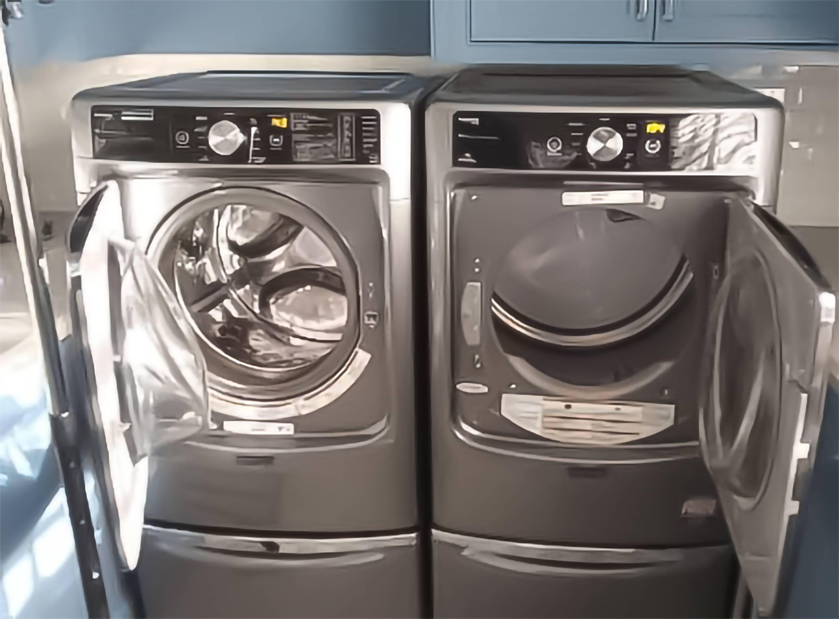 Pristine washer and dryer laundry room — It Needs to be Perfect LLC